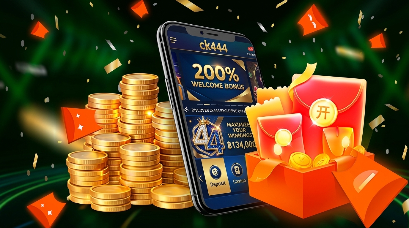 ck444 welcome bonuse, ck444 games